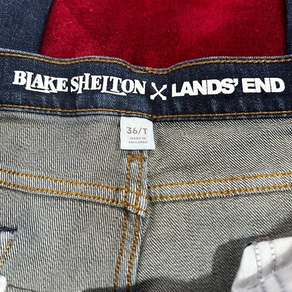 Blake Shelton Men’s Lands End Denim Jeans - Picture 7 of 9